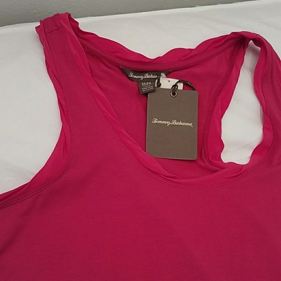 Tommy Bahama hot pink maxi size Med. - Picture 5 of 5